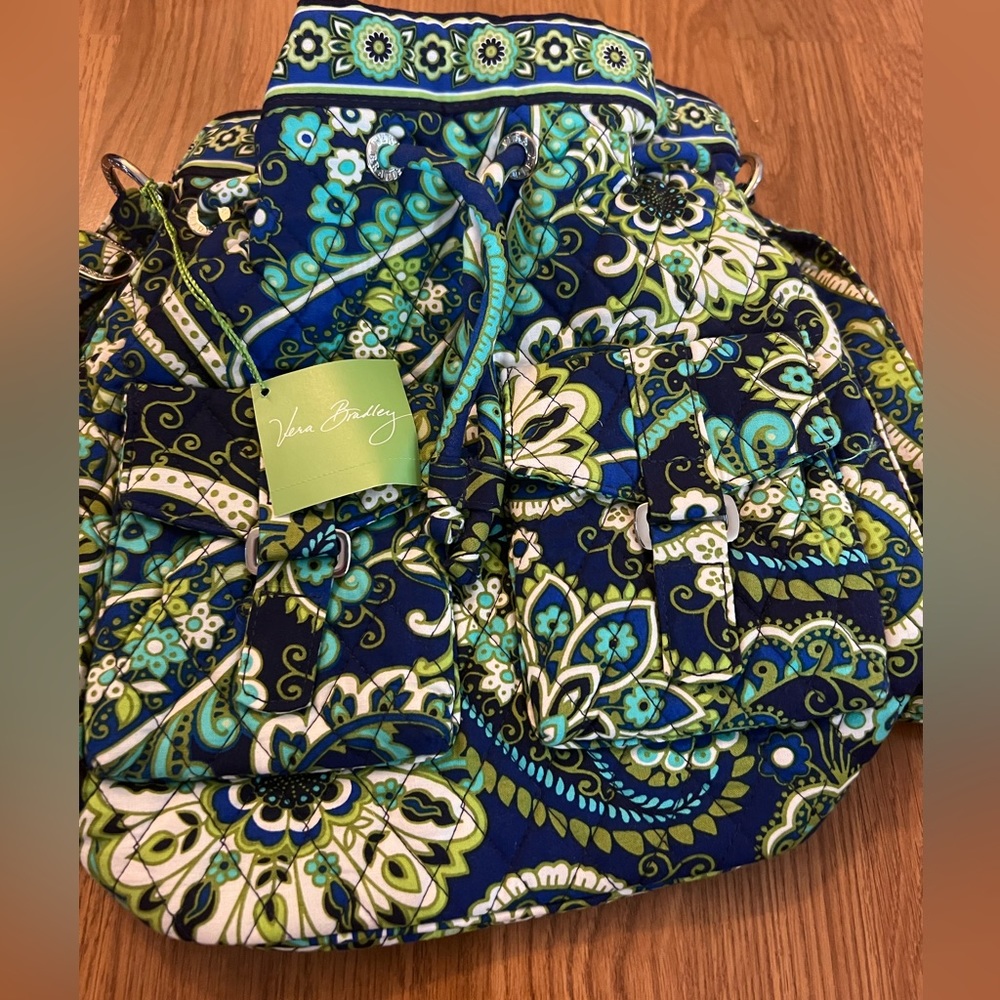 NWT Vera Bradley Quick Draw Bag in Rhythm & Blues
